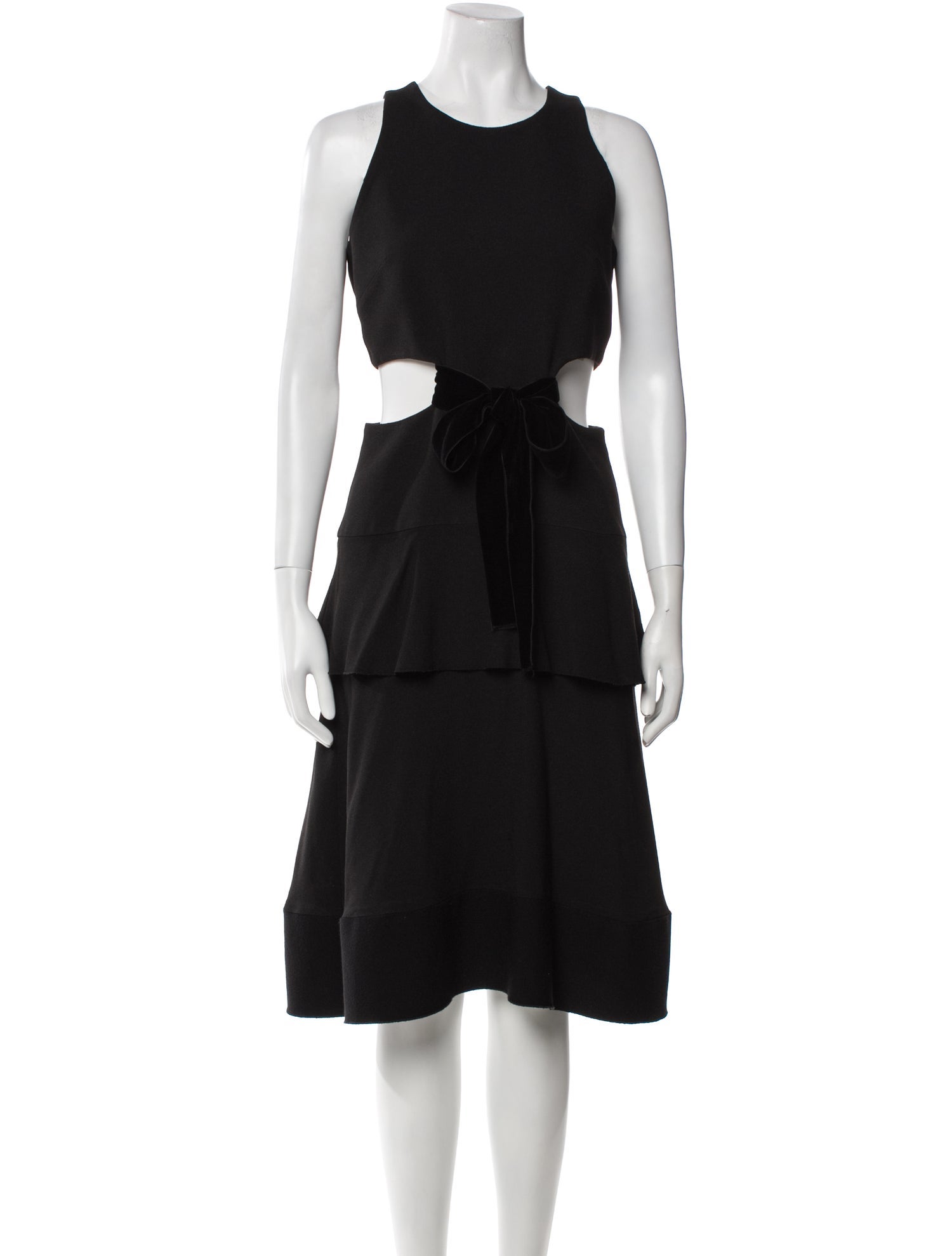 Proenza Schouler Crew Neck Midi Length Dress