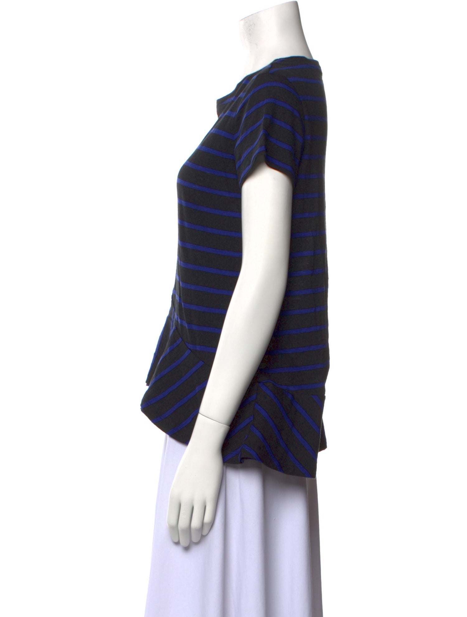 Proenza Schouler Striped Crew Neck T-Shirt
