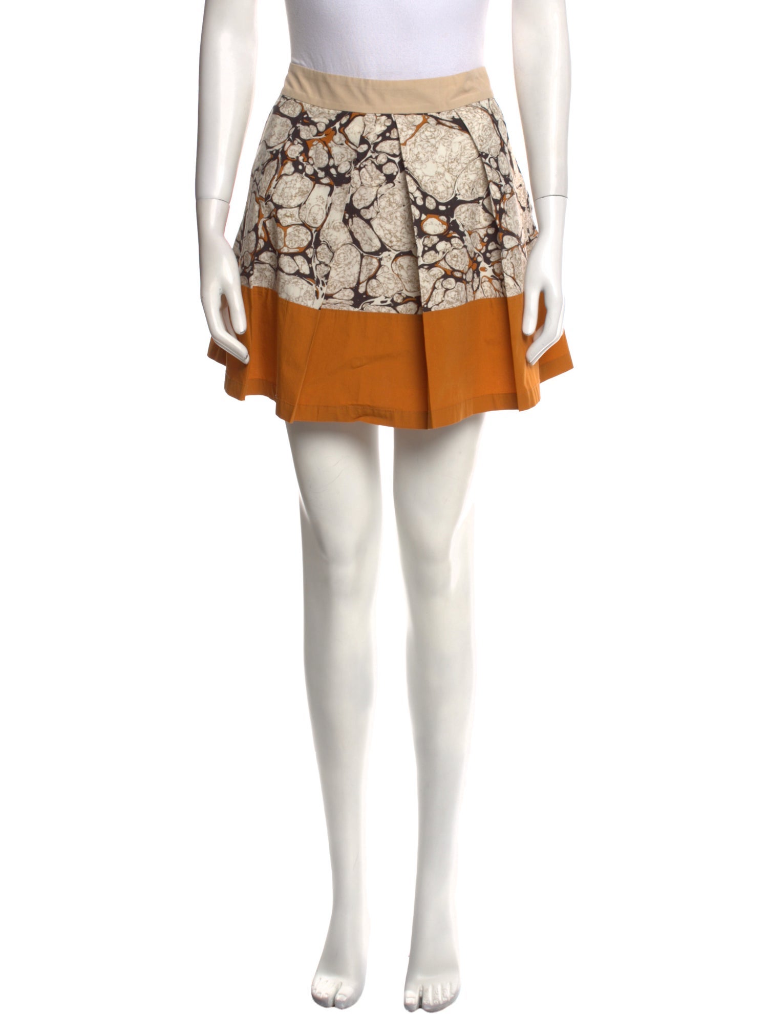 Proenza Schouler Floral Print Mini Skirt