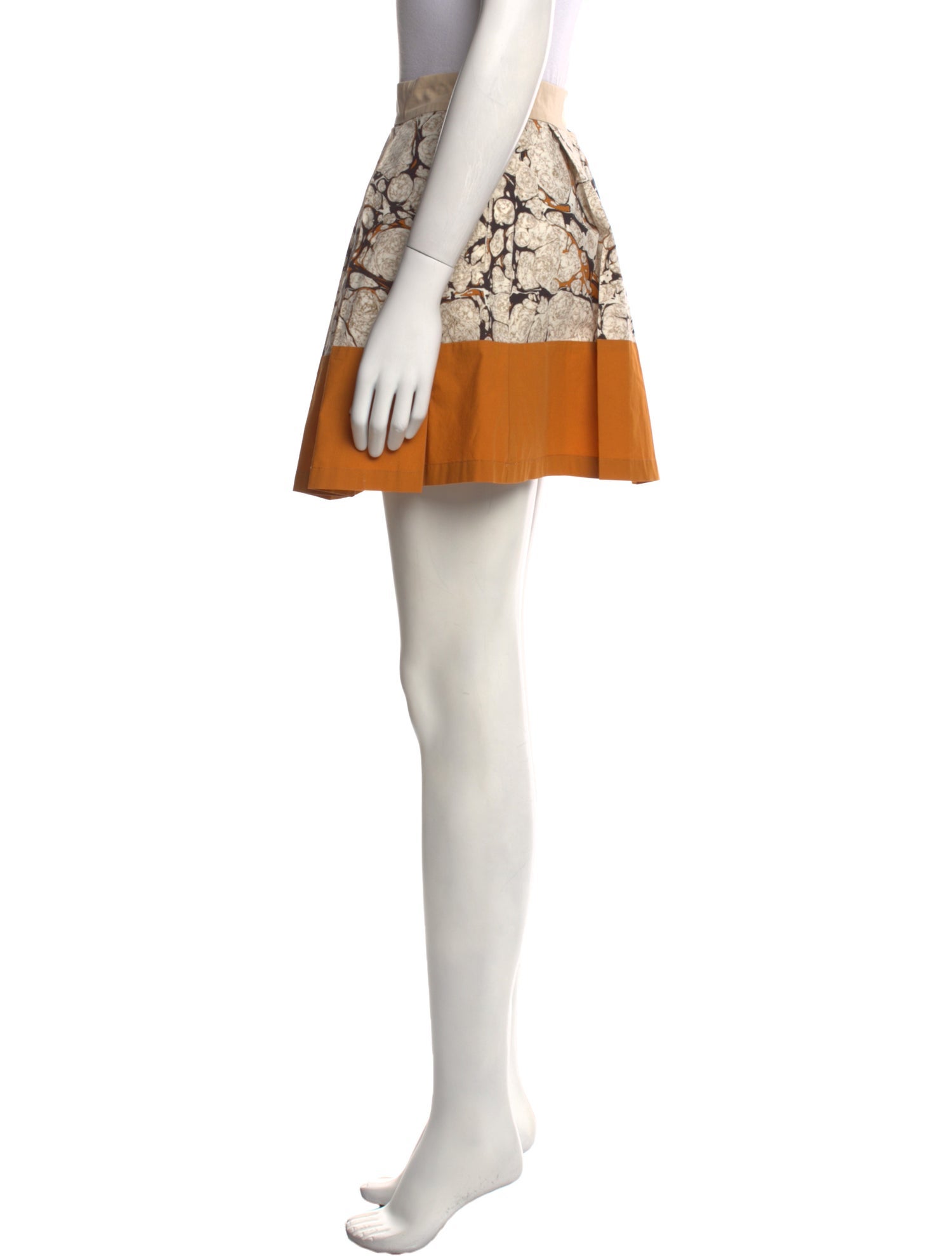 Proenza Schouler Floral Print Mini Skirt