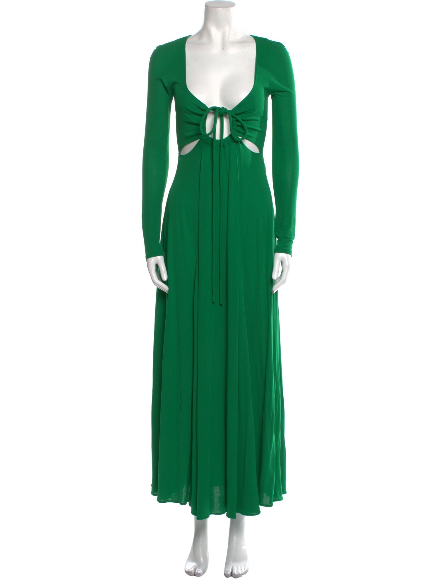 Proenza Schouler V-Neck Long Dress