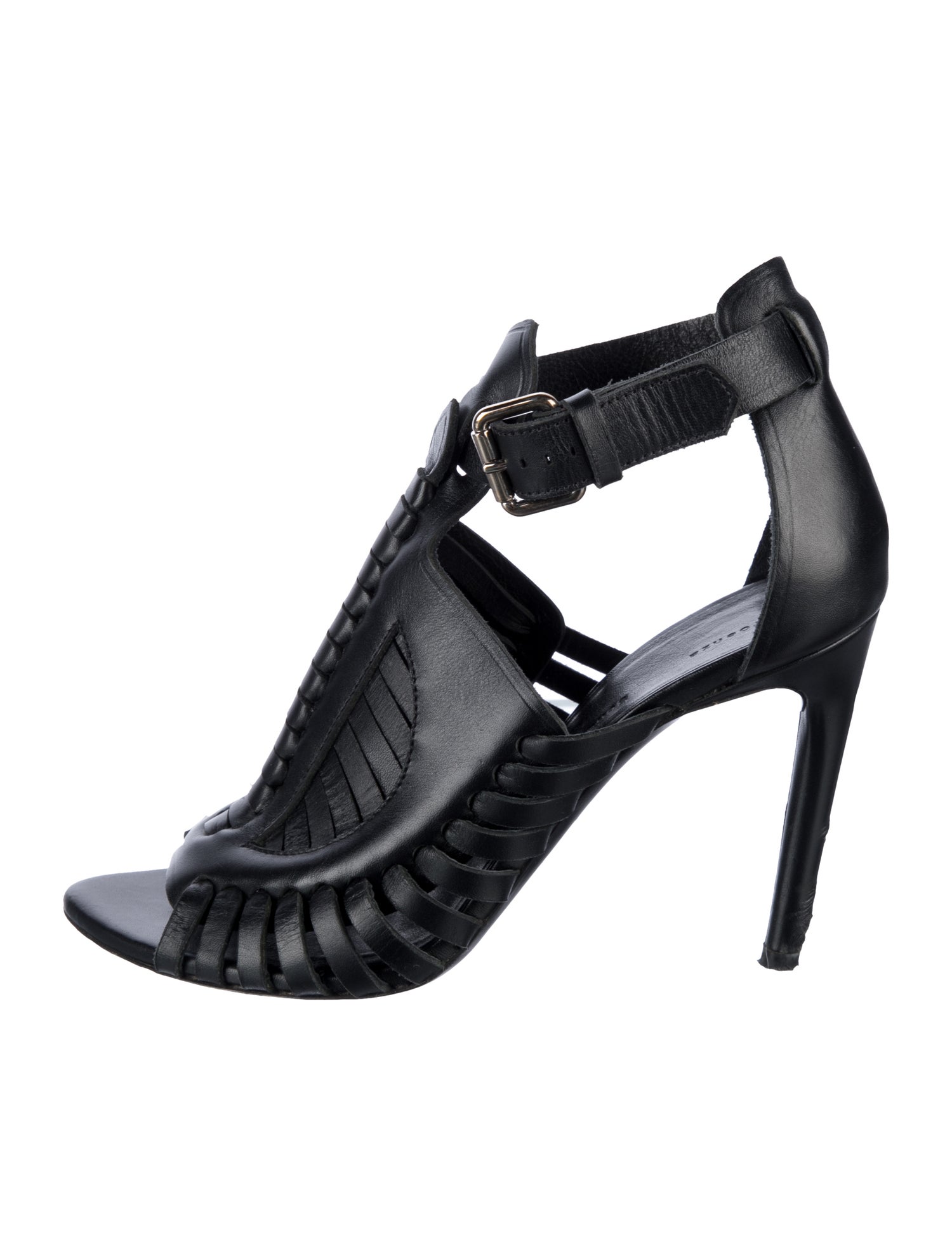 Proenza Schouler Leather T-Strap Pumps