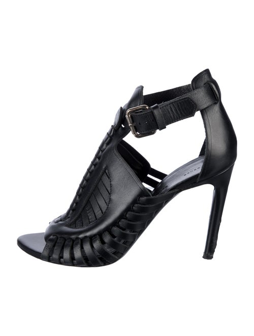 Proenza Schouler Leather T-Strap Pumps