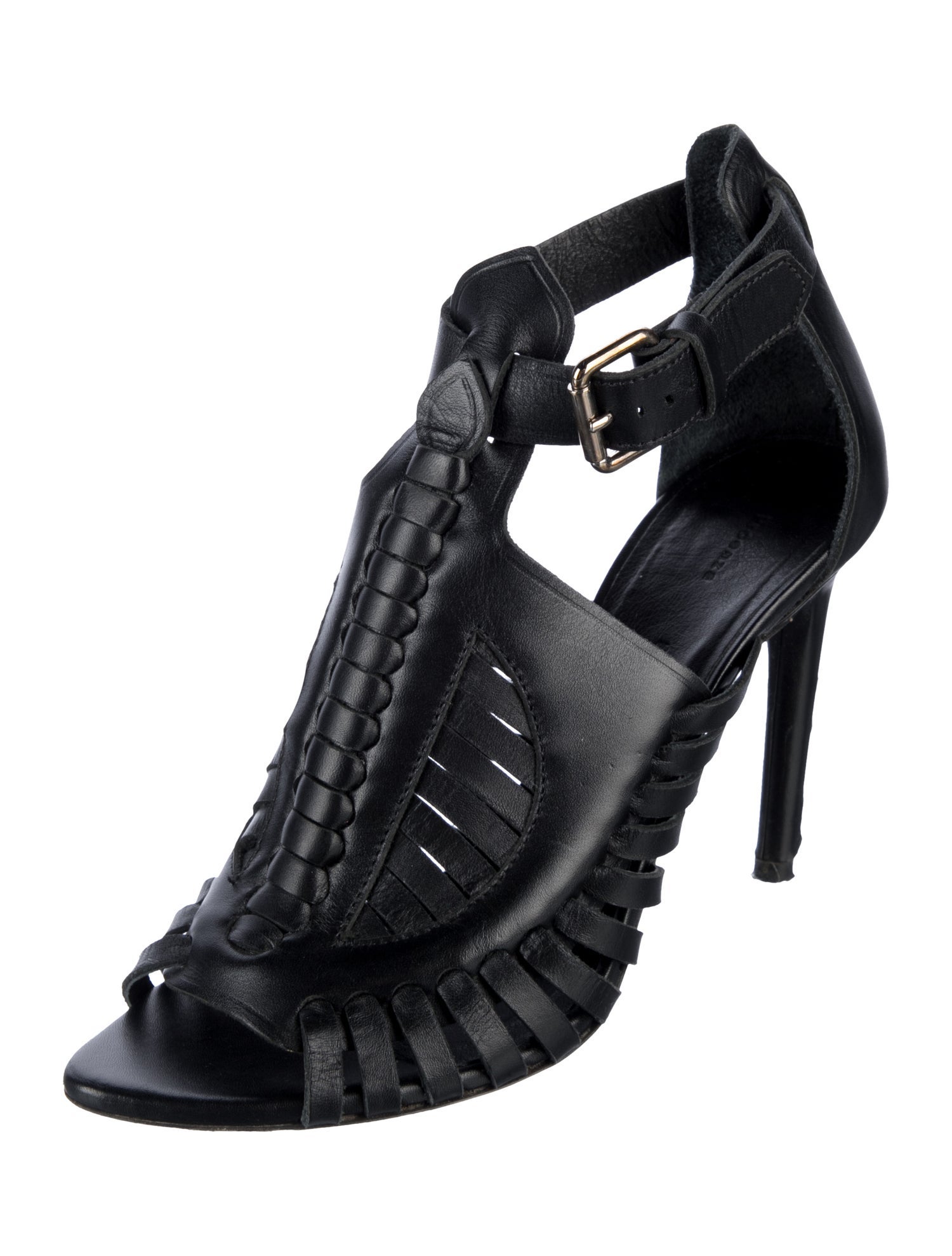 Proenza Schouler Leather T-Strap Pumps