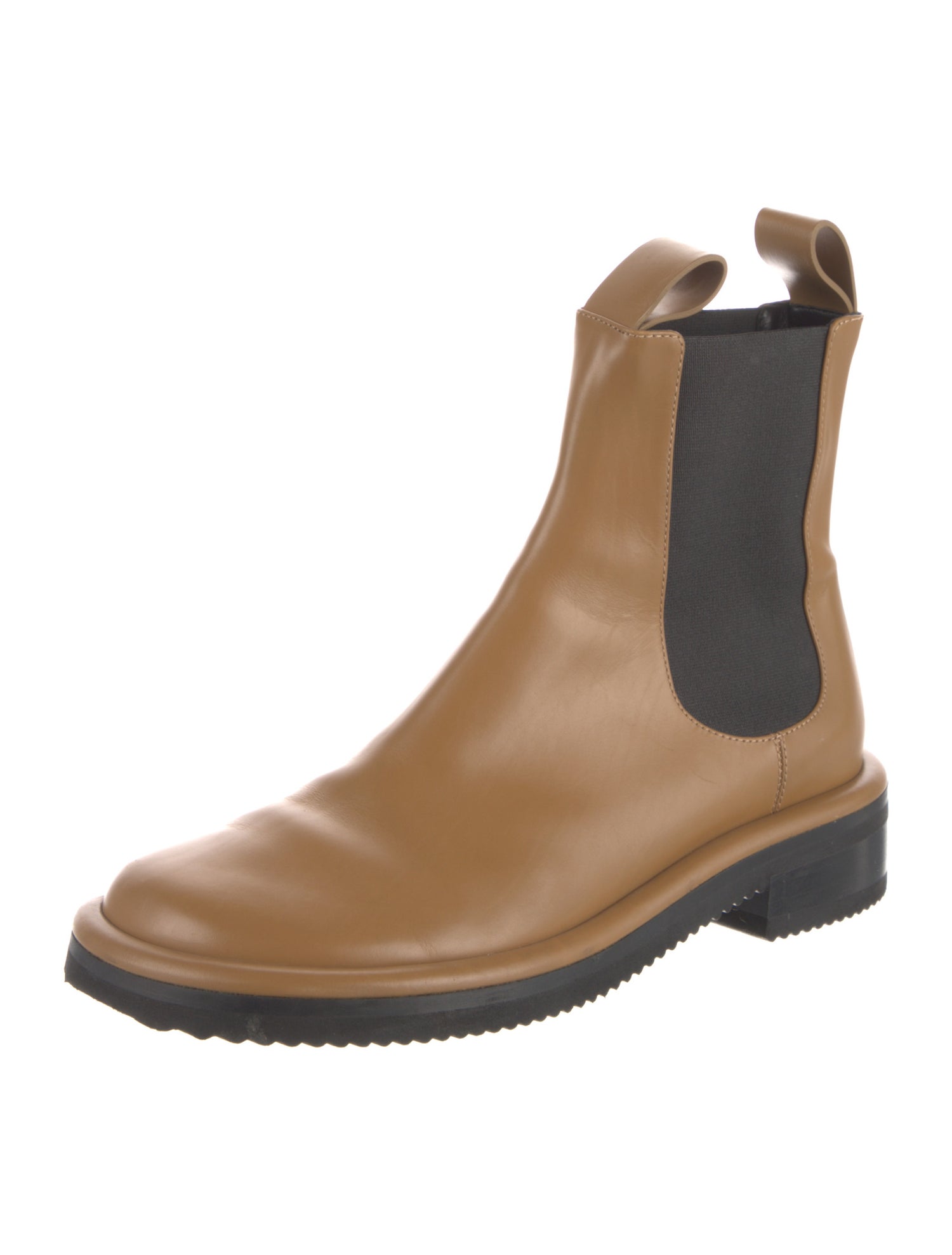 Proenza Schouler Leather Printed Chelsea Boots