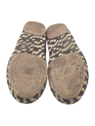 Proenza Schouler Tweed Tweed Pattern Espadrilles