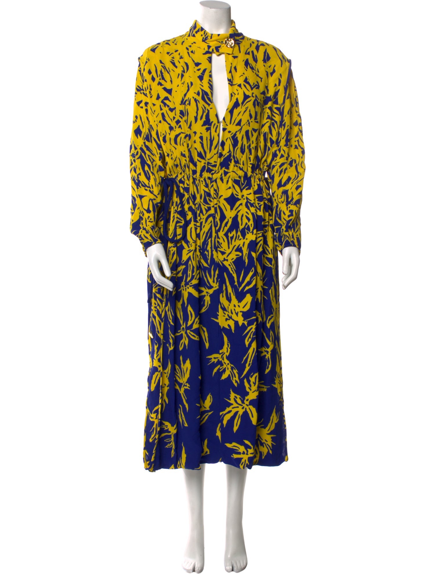Proenza Schouler Printed Long Dress