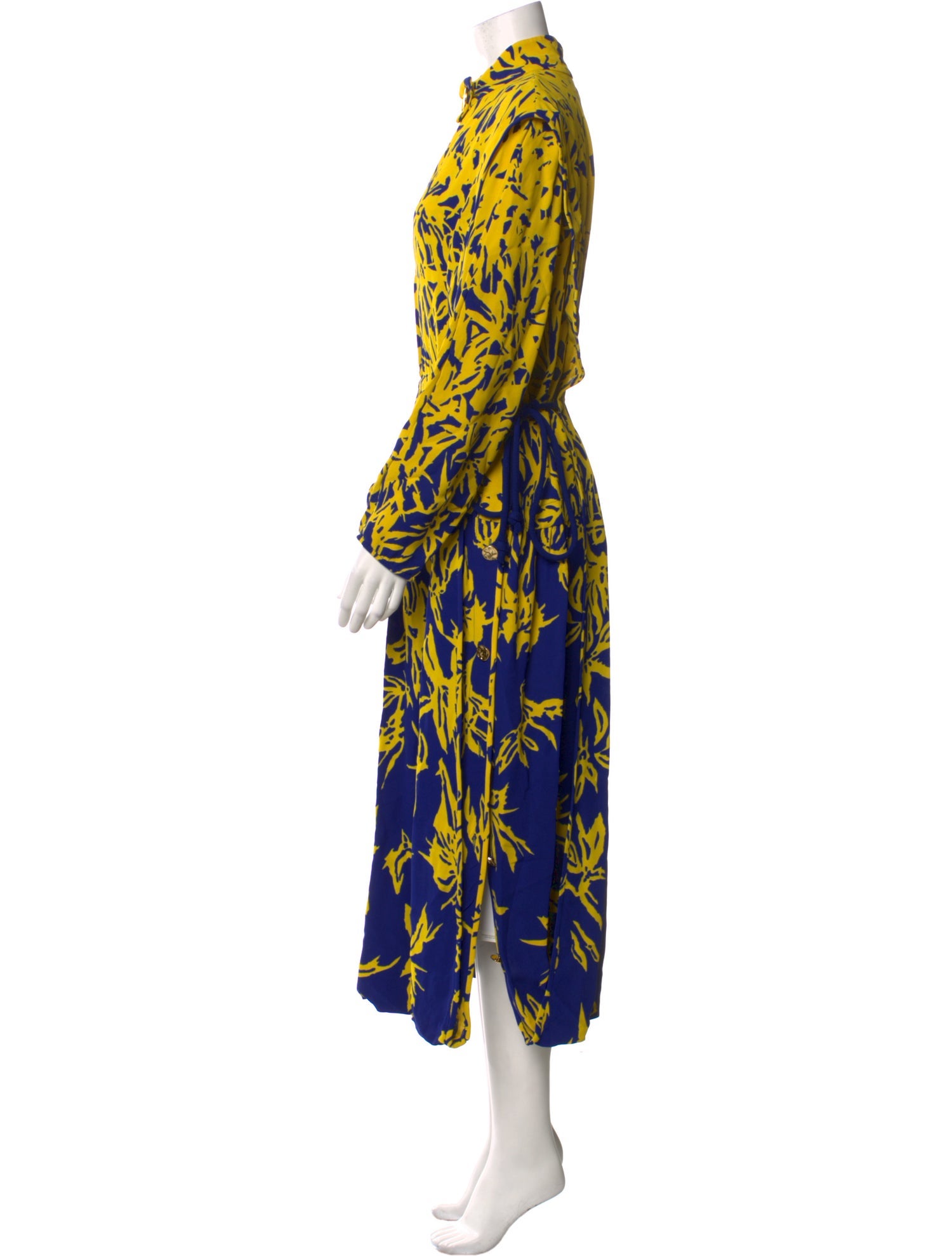Proenza Schouler Printed Long Dress