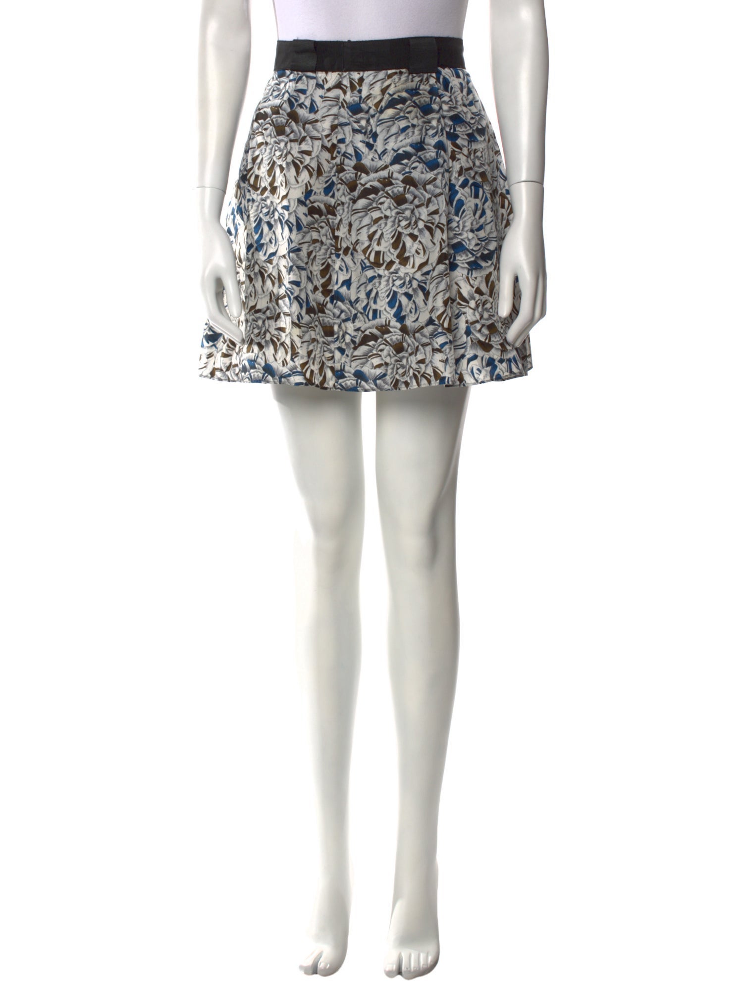 Proenza Schouler Silk Mini Skirt