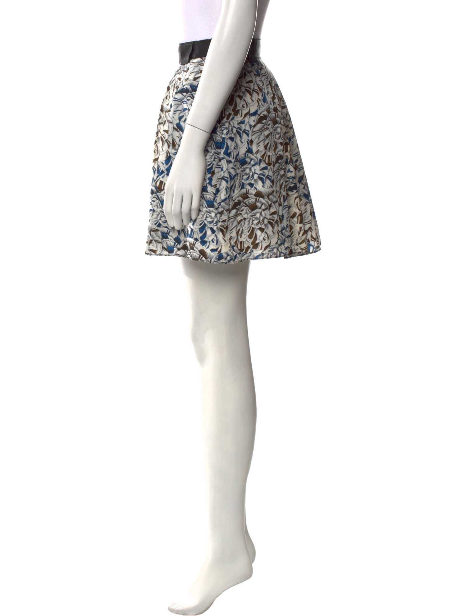 Proenza Schouler Silk Mini Skirt