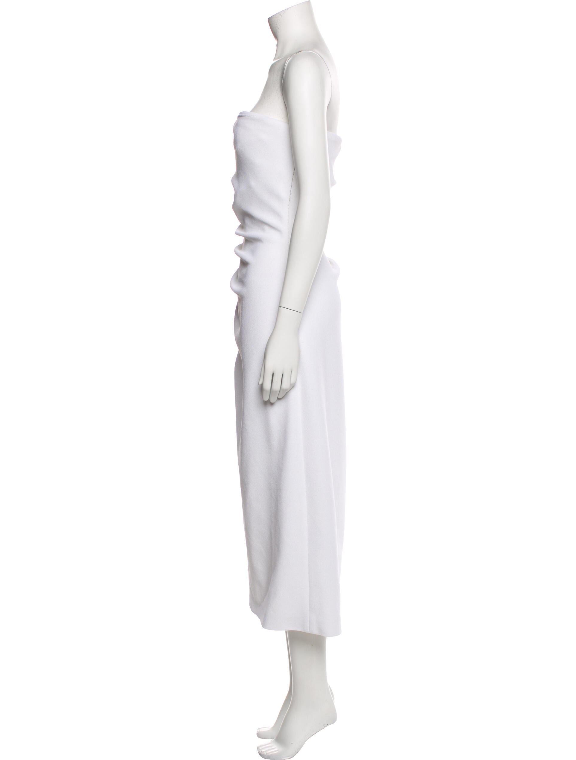 Proenza Schouler Terry Cloth Midi Length Dress
