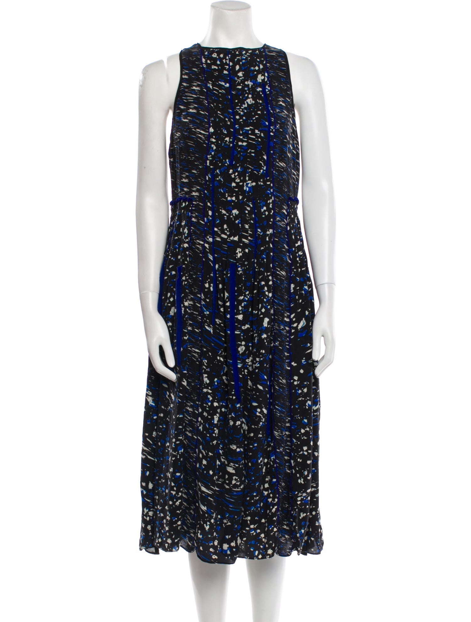 Proenza Schouler Silk Midi Length Dress