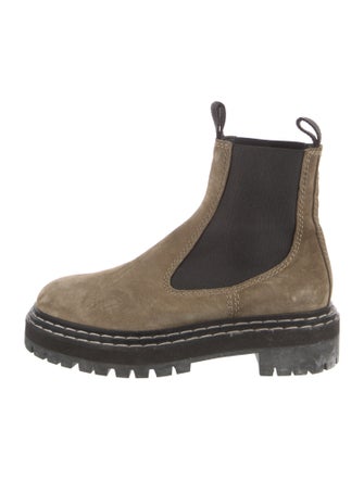 Proenza Schouler Suede Chelsea Boots