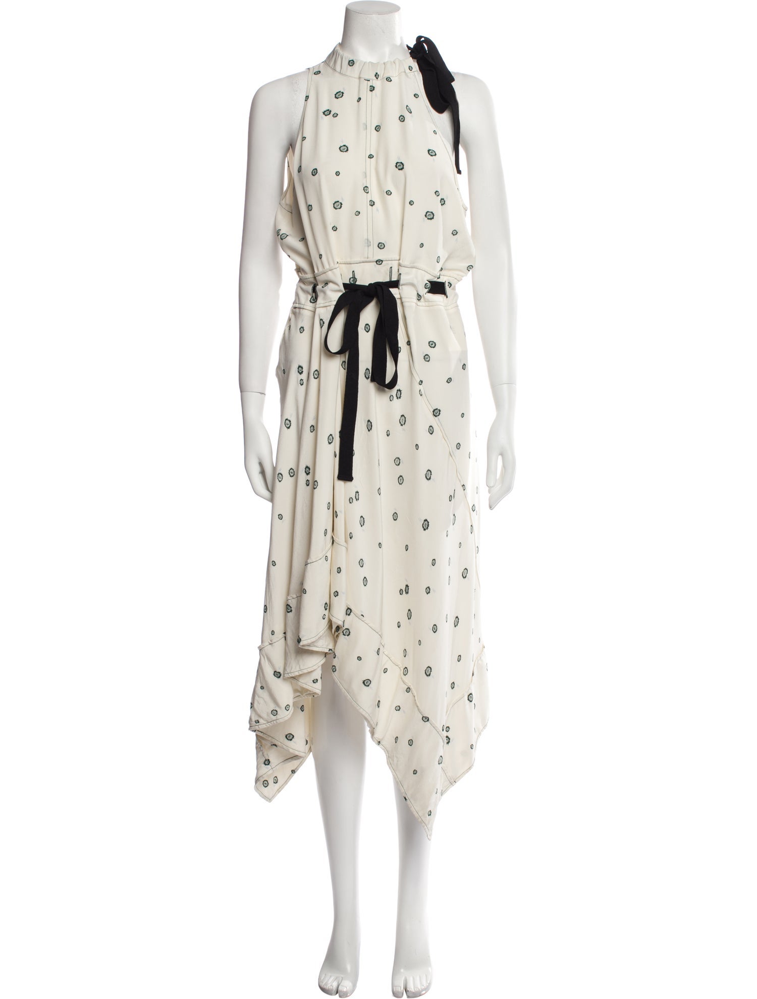 Proenza Schouler Silk Midi Length Dress