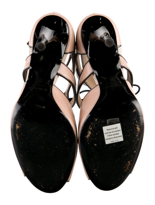 Proenza Schouler Leather T-Strap Pumps