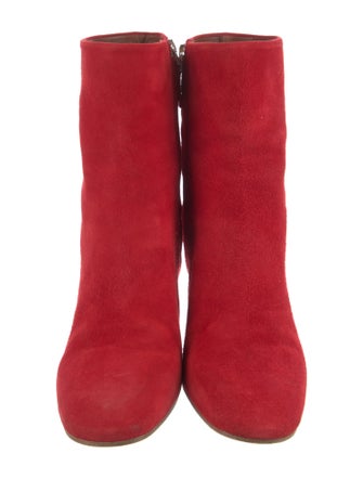 Proenza Schouler Suede Printed Sock Boots