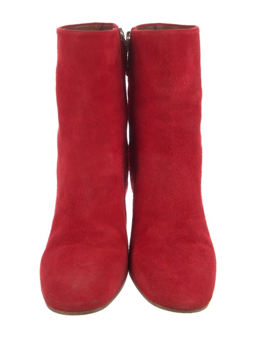 Proenza Schouler Suede Printed Sock Boots