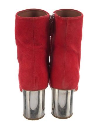 Proenza Schouler Suede Printed Sock Boots