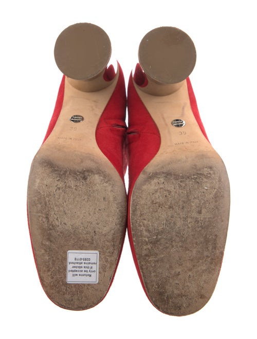 Proenza Schouler Suede Printed Sock Boots