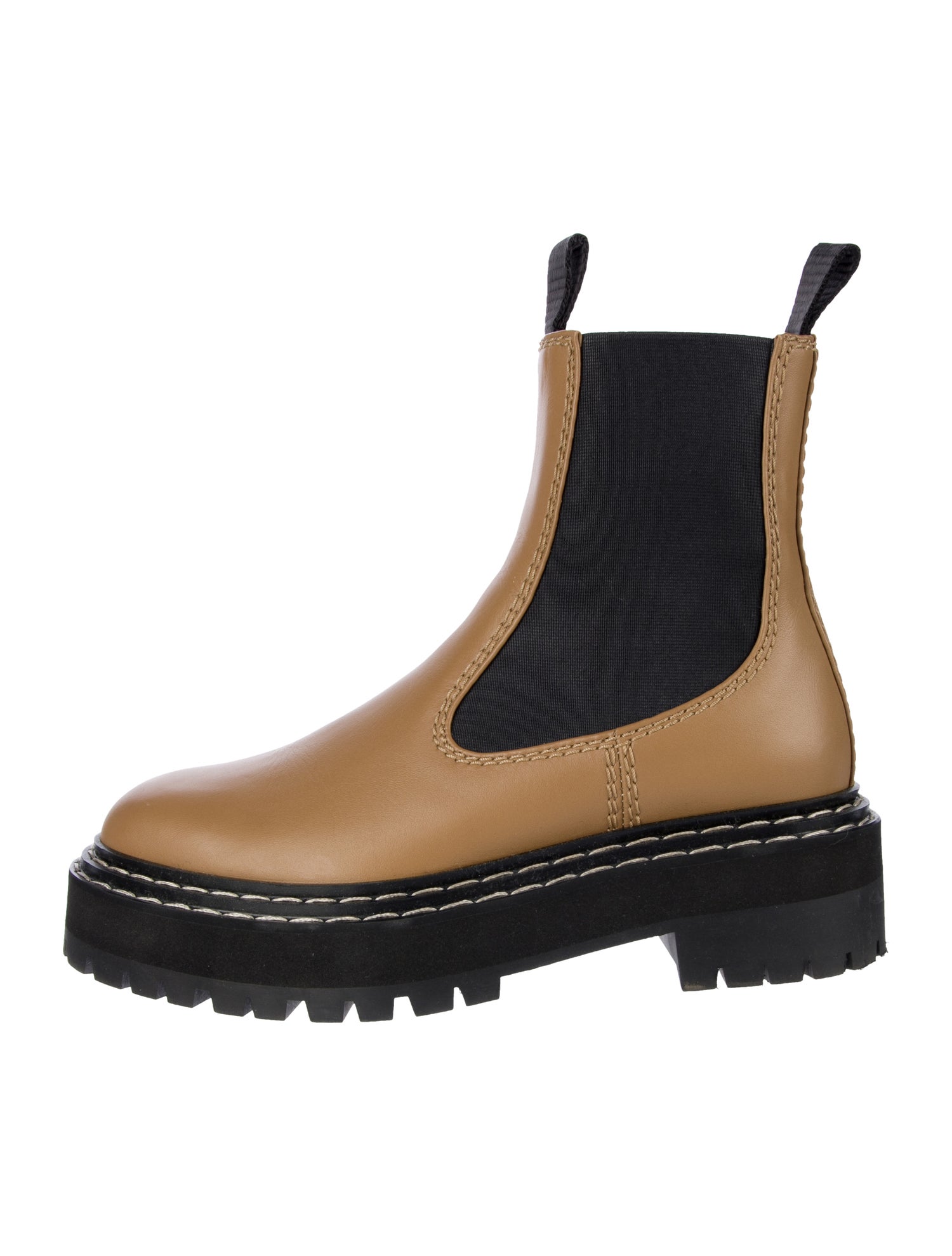 Proenza Schouler Leather Chelsea Boots