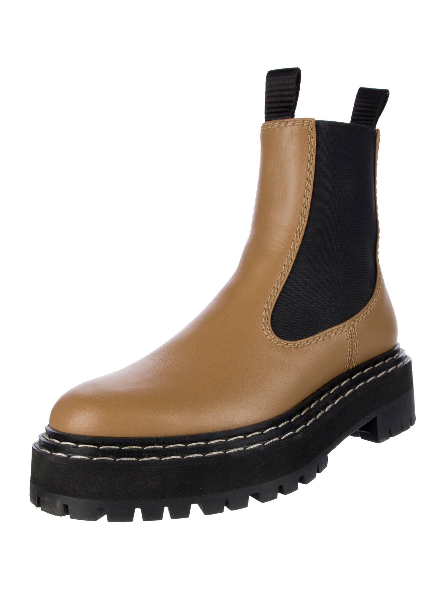 Proenza Schouler Leather Chelsea Boots