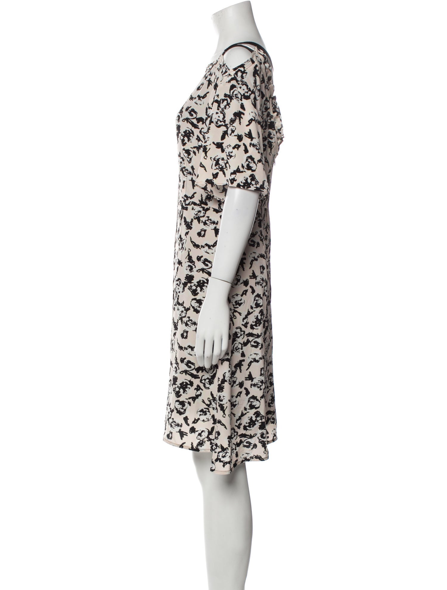 Proenza Schouler Silk Midi Length Dress