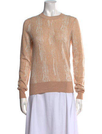 Proenza Schouler Printed Crew Neck Sweater