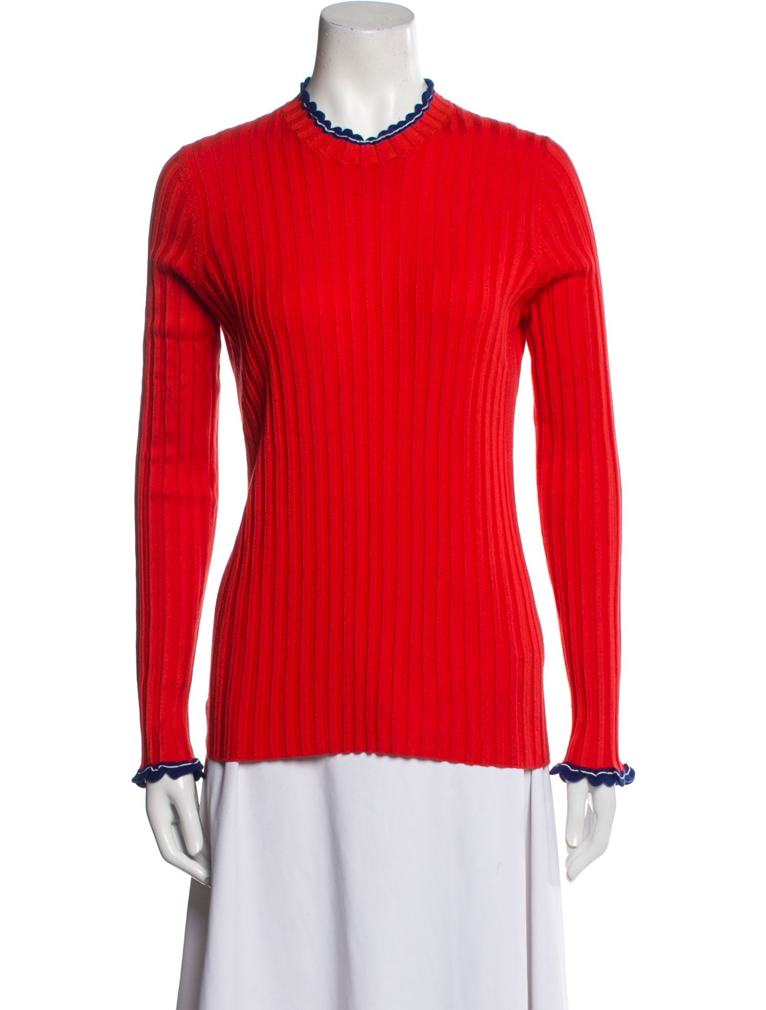 Proenza Schouler Silk Crew Neck Sweater