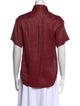 Proenza Schouler Short Sleeve Button-Up Top