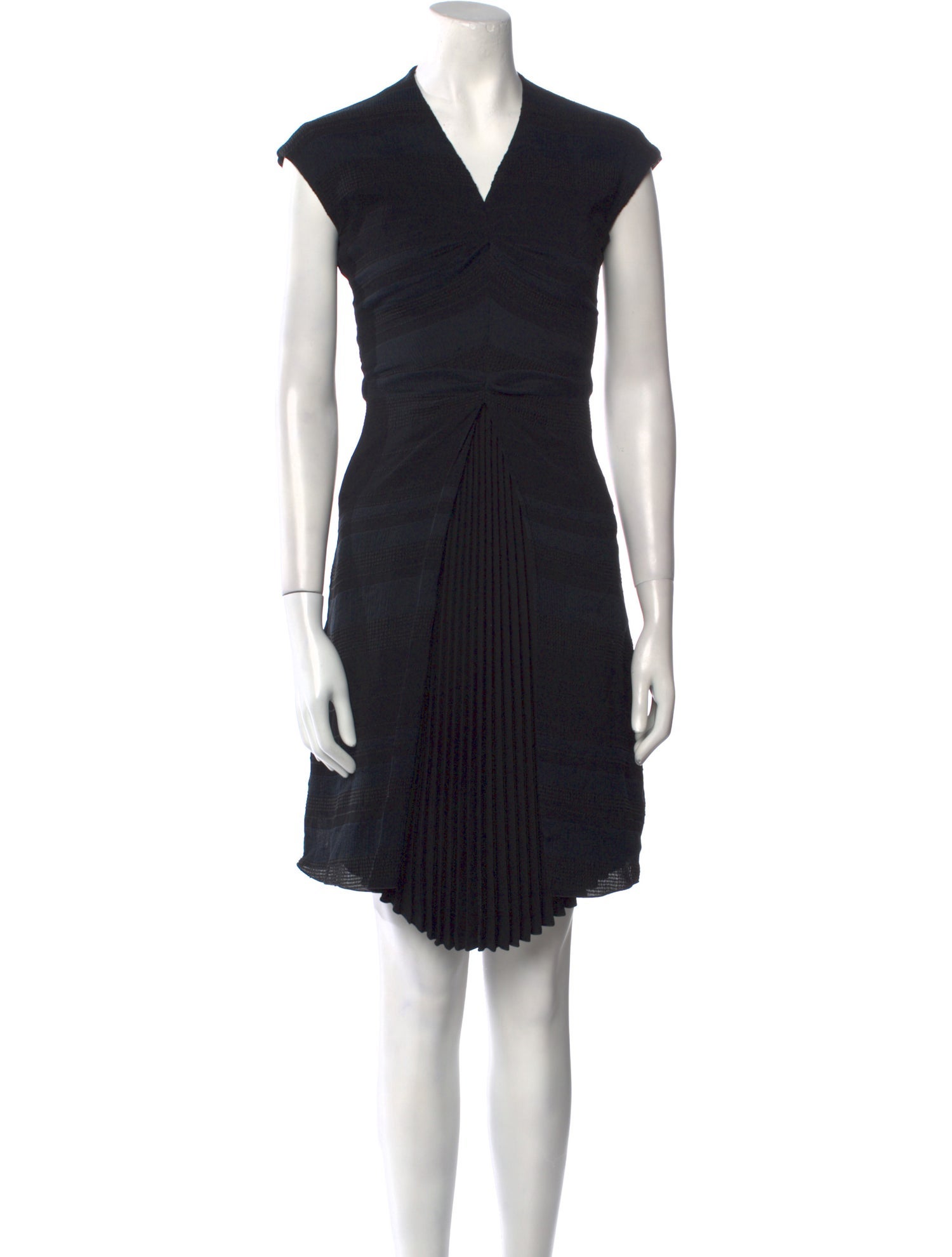 Proenza Schouler V-Neck Knee-Length Dress