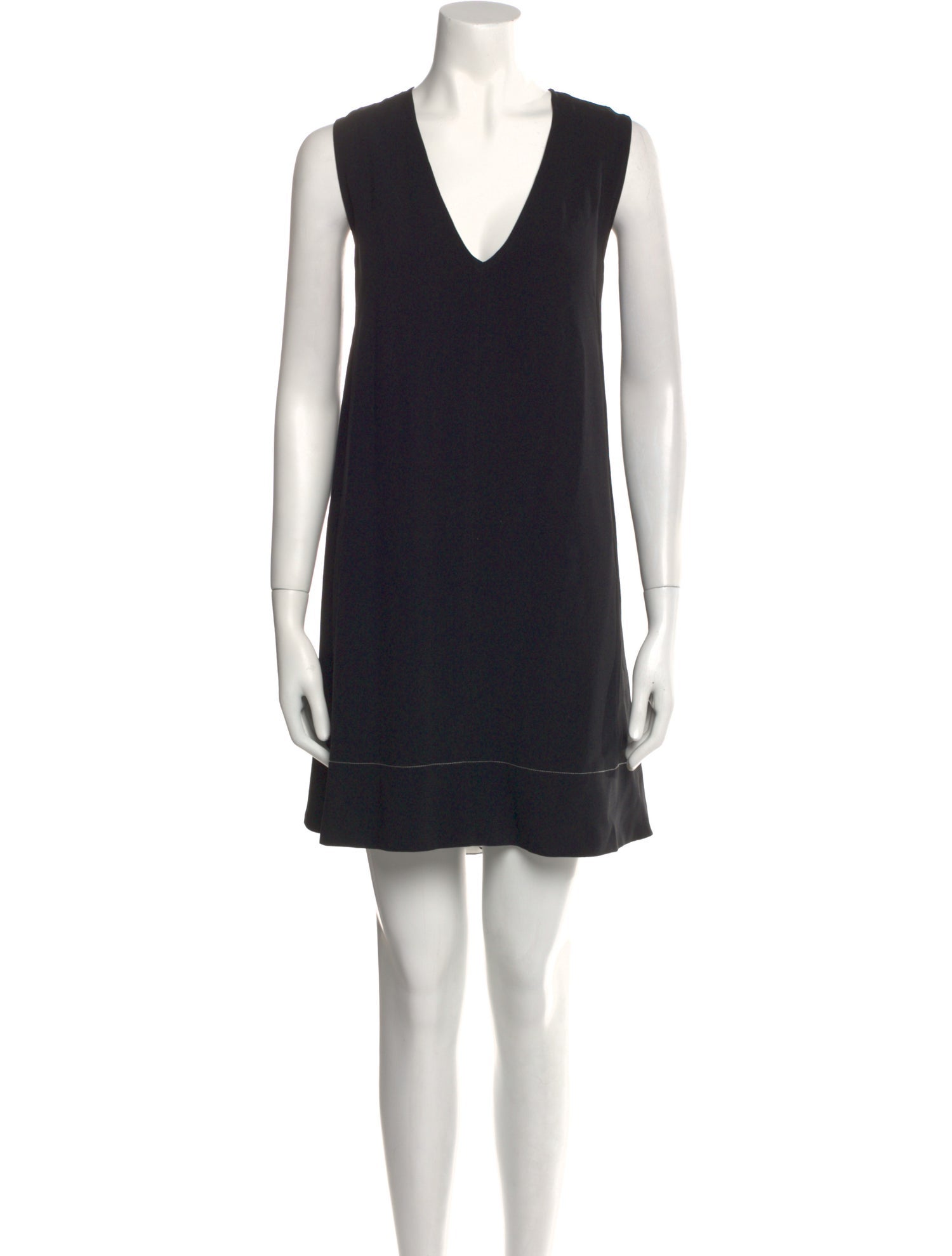 Proenza Schouler V-Neck Knee-Length Dress