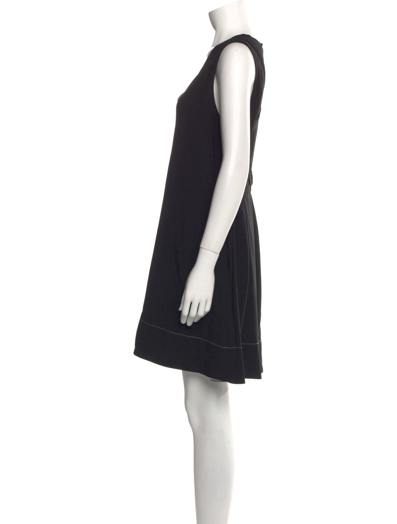 Proenza Schouler V-Neck Knee-Length Dress