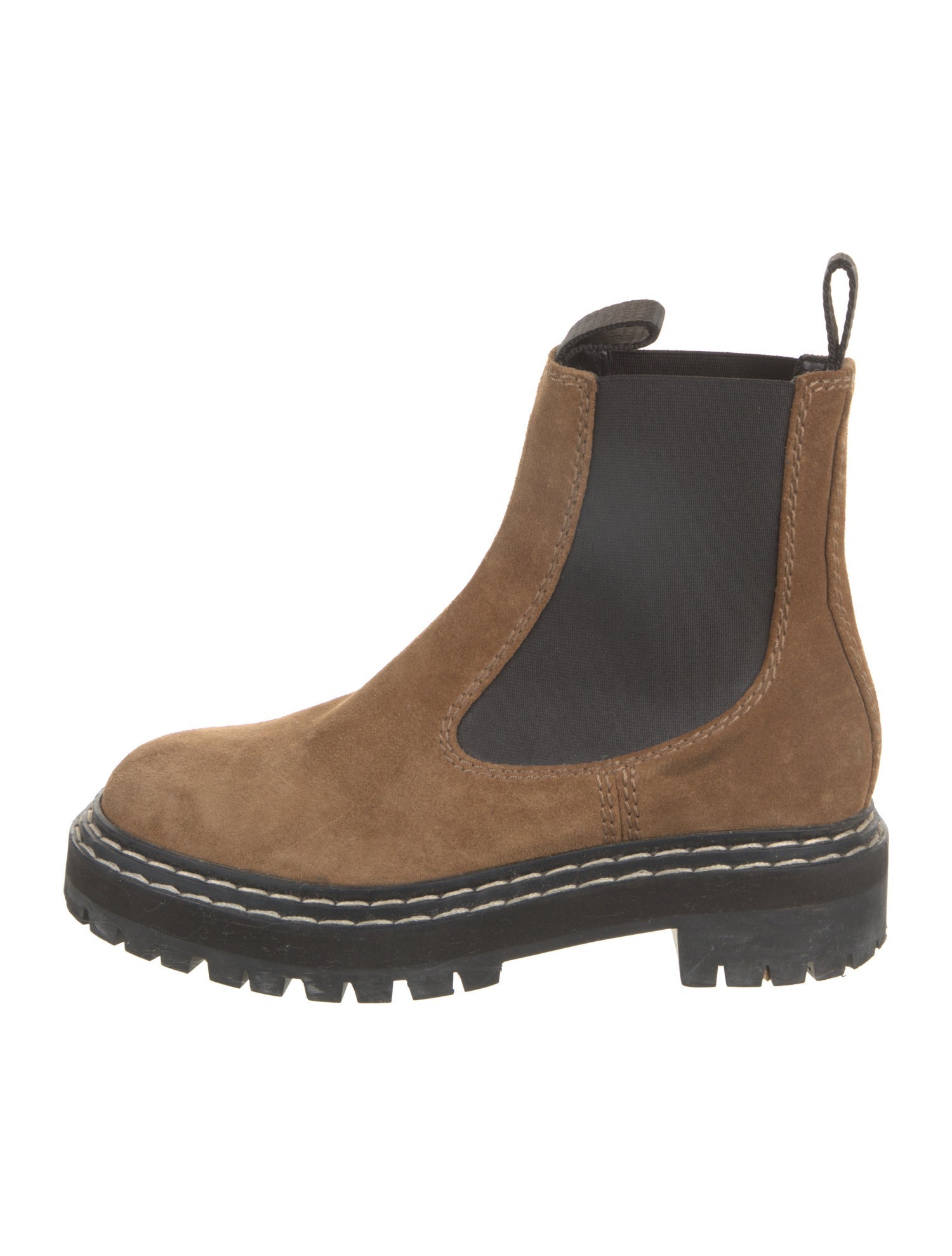 Proenza Schouler Suede Chelsea Boots