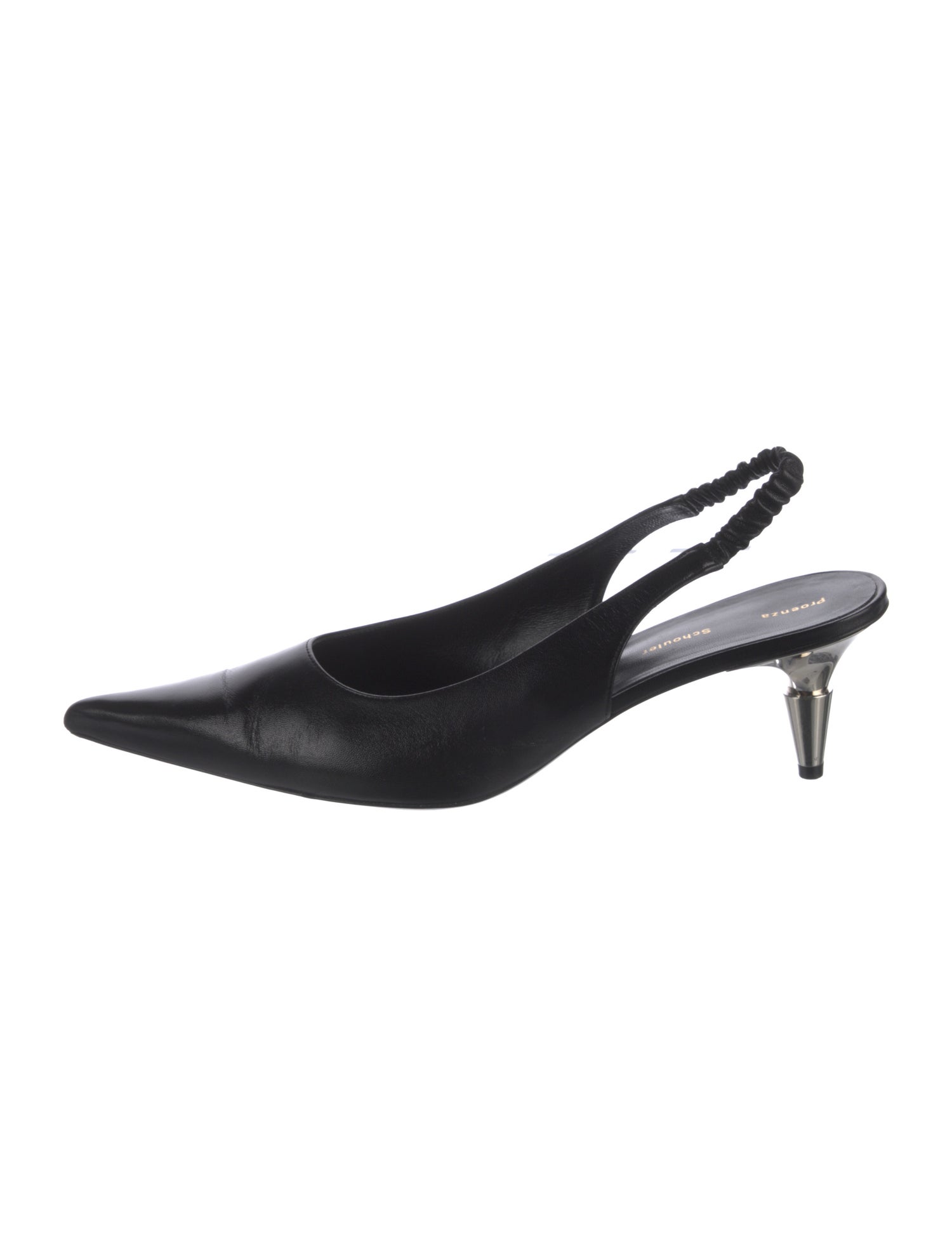 Proenza Schouler Leather Slingback Pumps