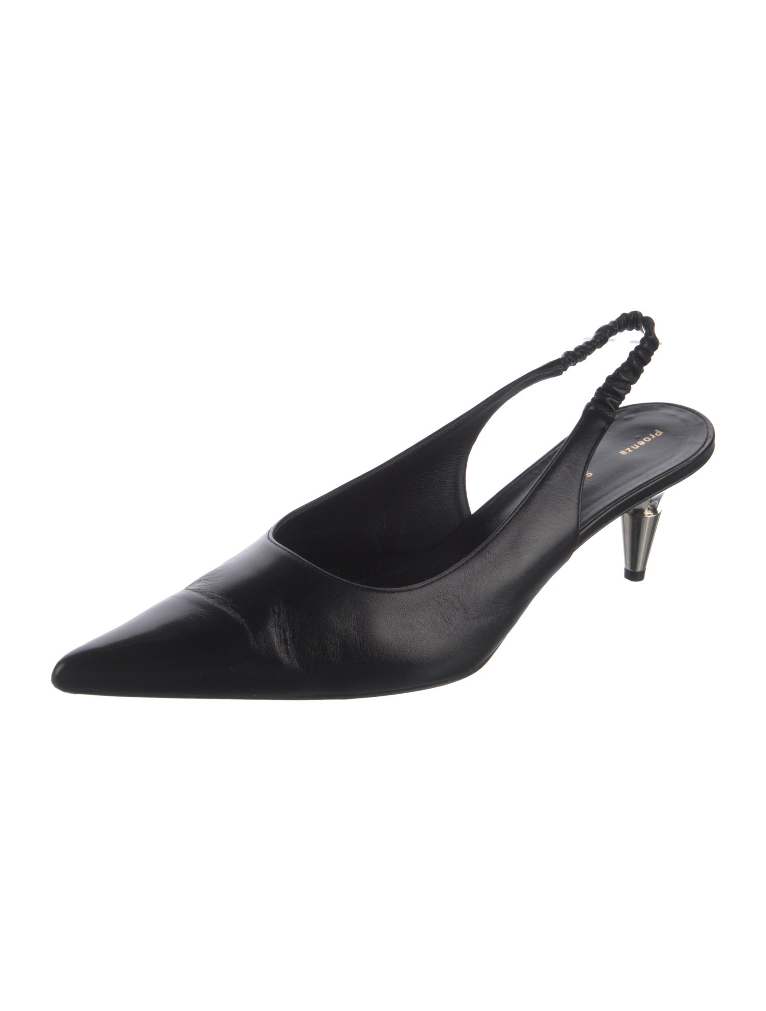 Proenza Schouler Leather Slingback Pumps