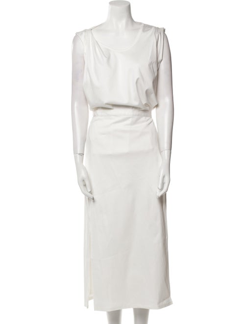 Proenza Schouler Scoop Neck Long Dress