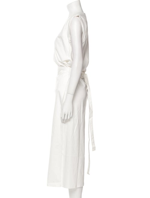 Proenza Schouler Scoop Neck Long Dress