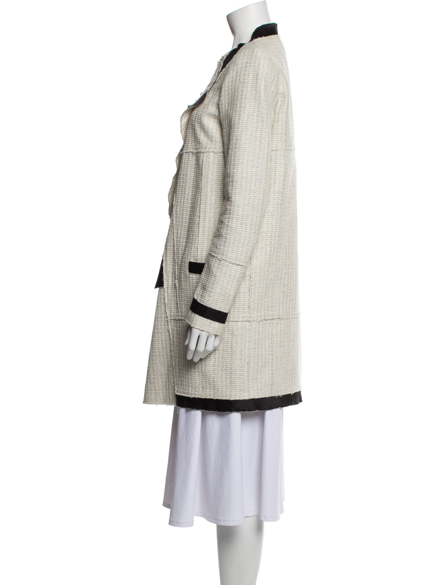 Proenza Schouler Colorblock Pattern Coat