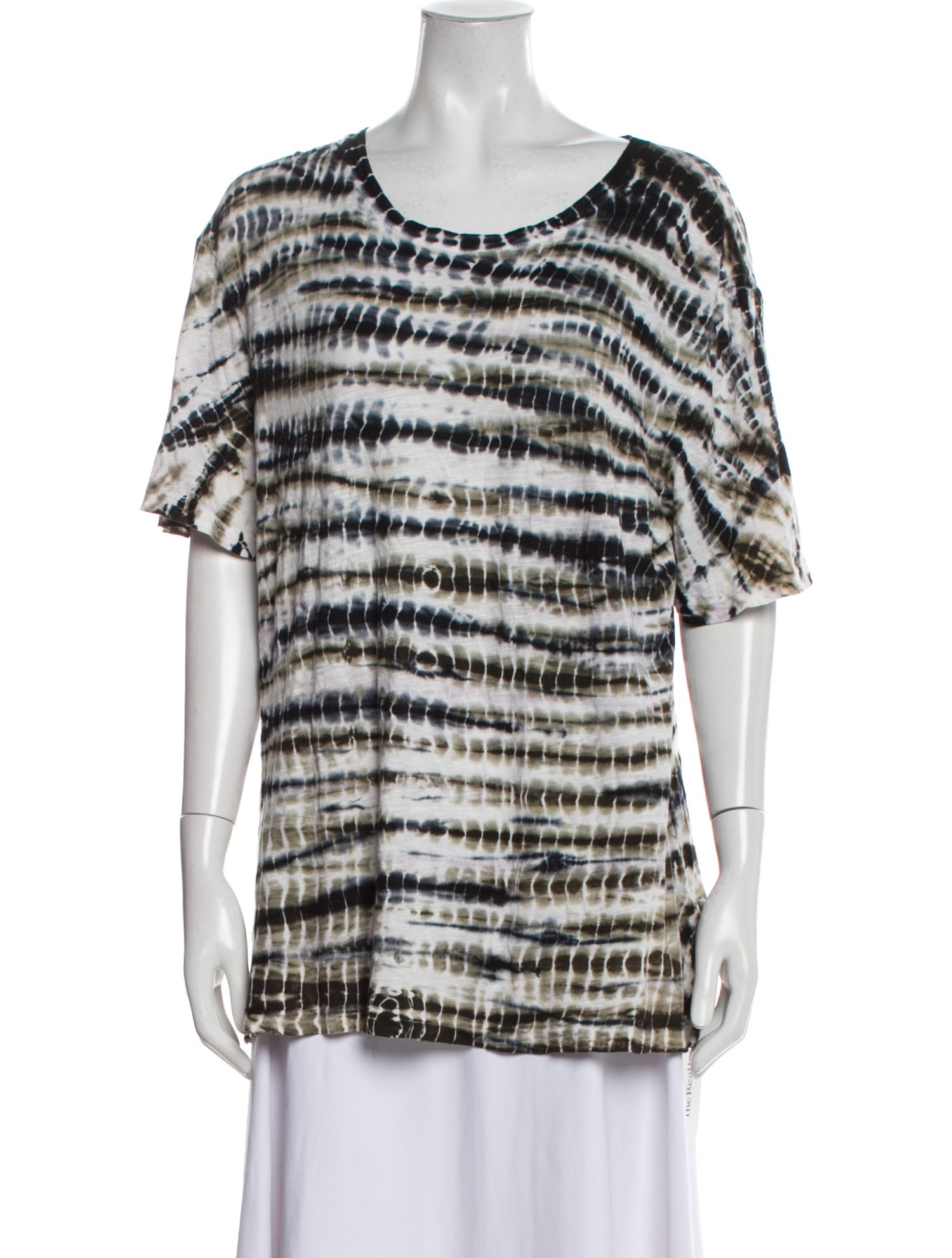 Proenza Schouler Printed Scoop Neck T-Shirt