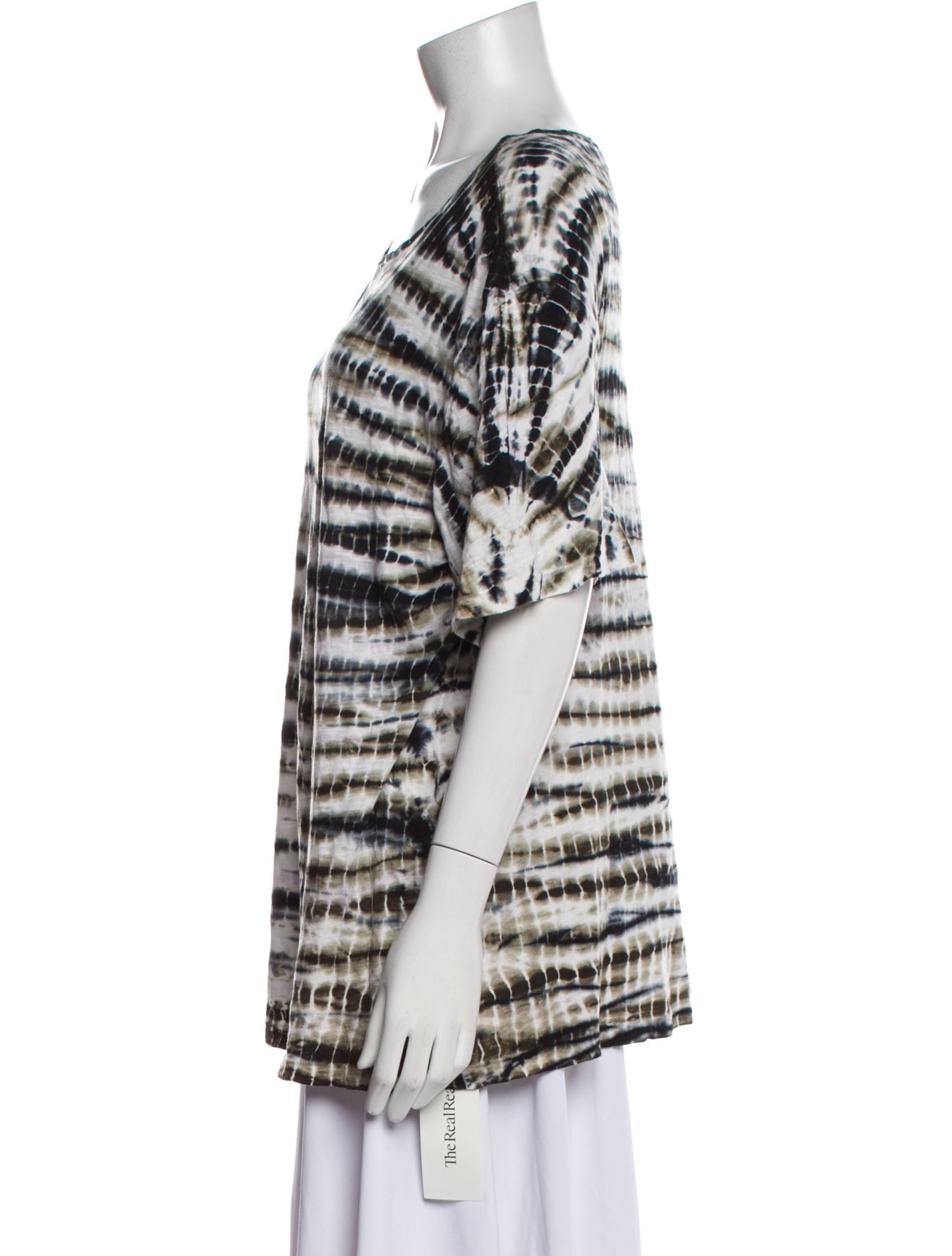 Proenza Schouler Printed Scoop Neck T-Shirt