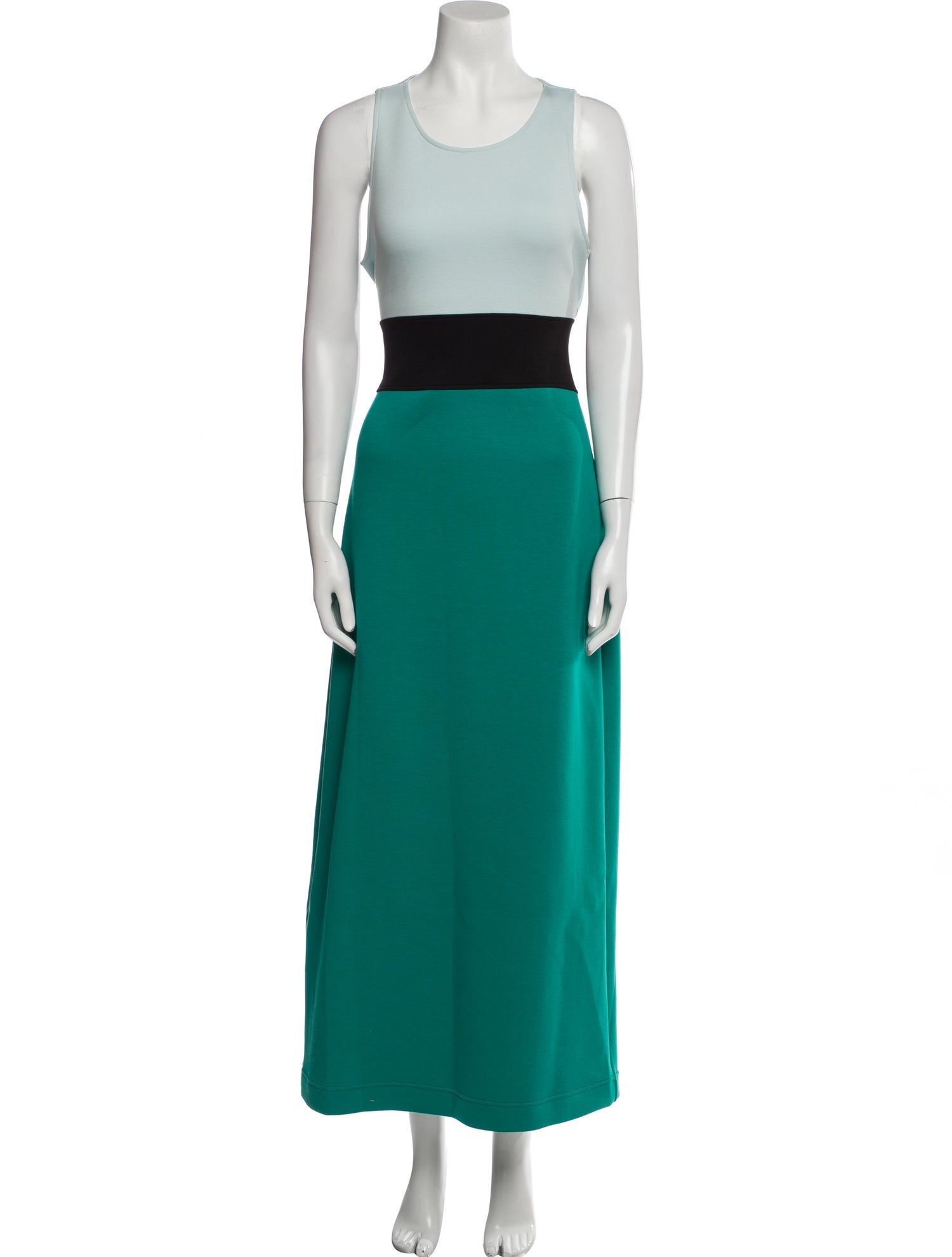 Proenza Schouler Scoop Neck Long Dress