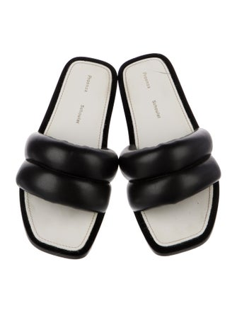 Proenza Schouler Leather Slides