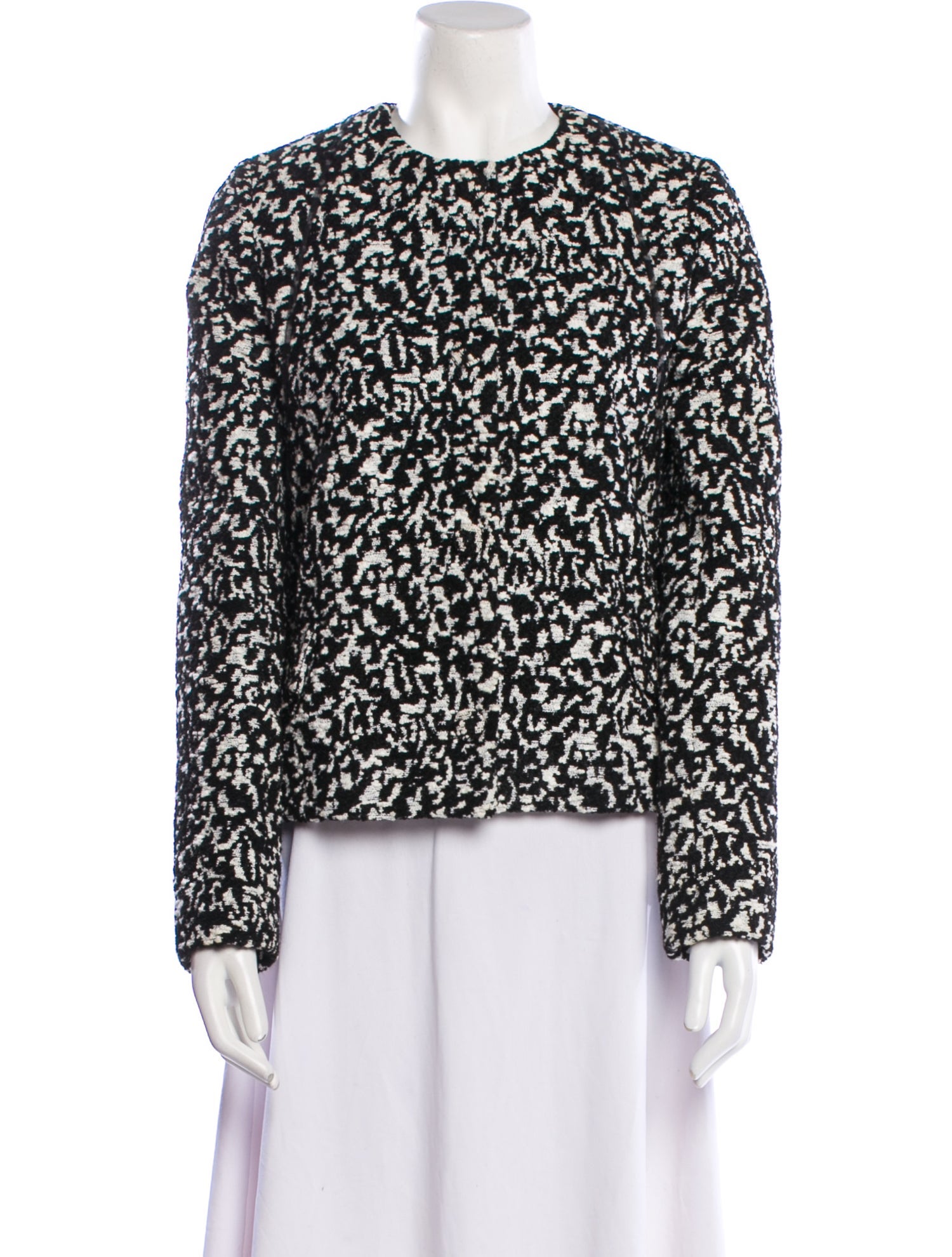 Proenza Schouler Tweed Pattern Evening Jacket