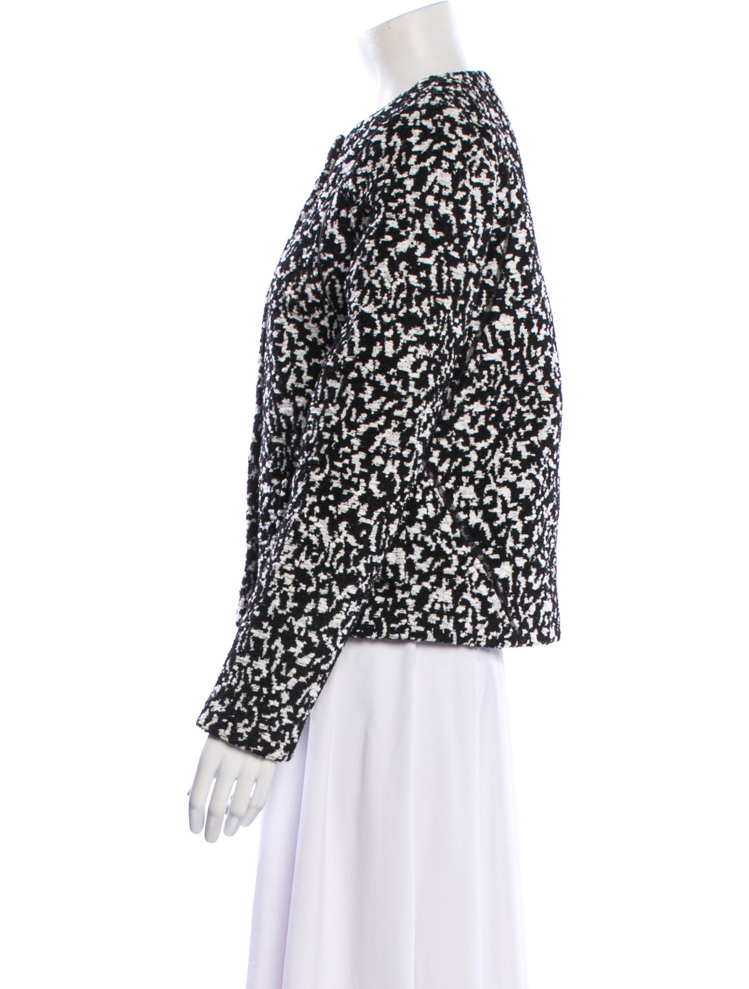 Proenza Schouler Tweed Pattern Evening Jacket