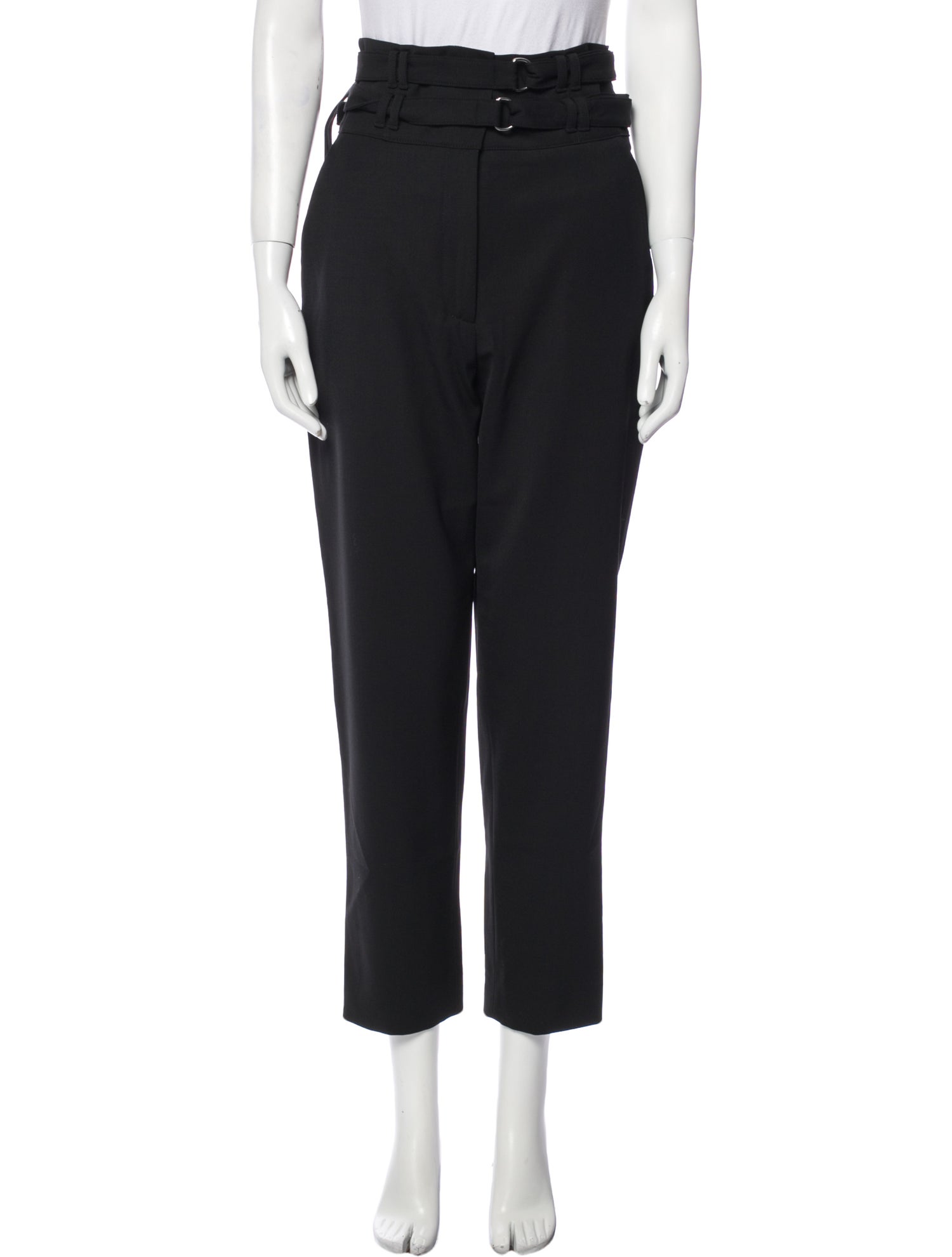 Proenza Schouler Wool Straight Leg Pants
