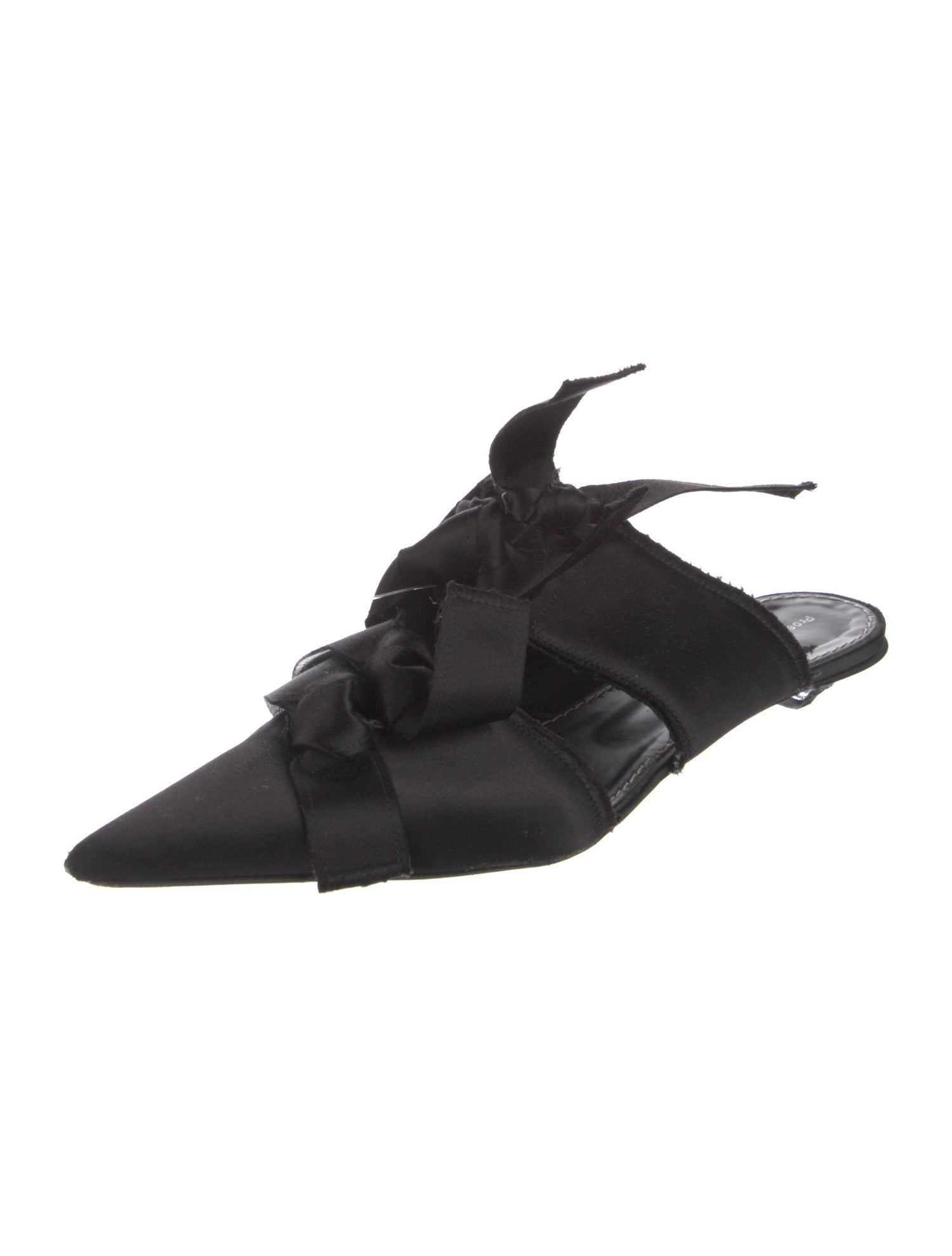 Proenza Schouler Satin Mules