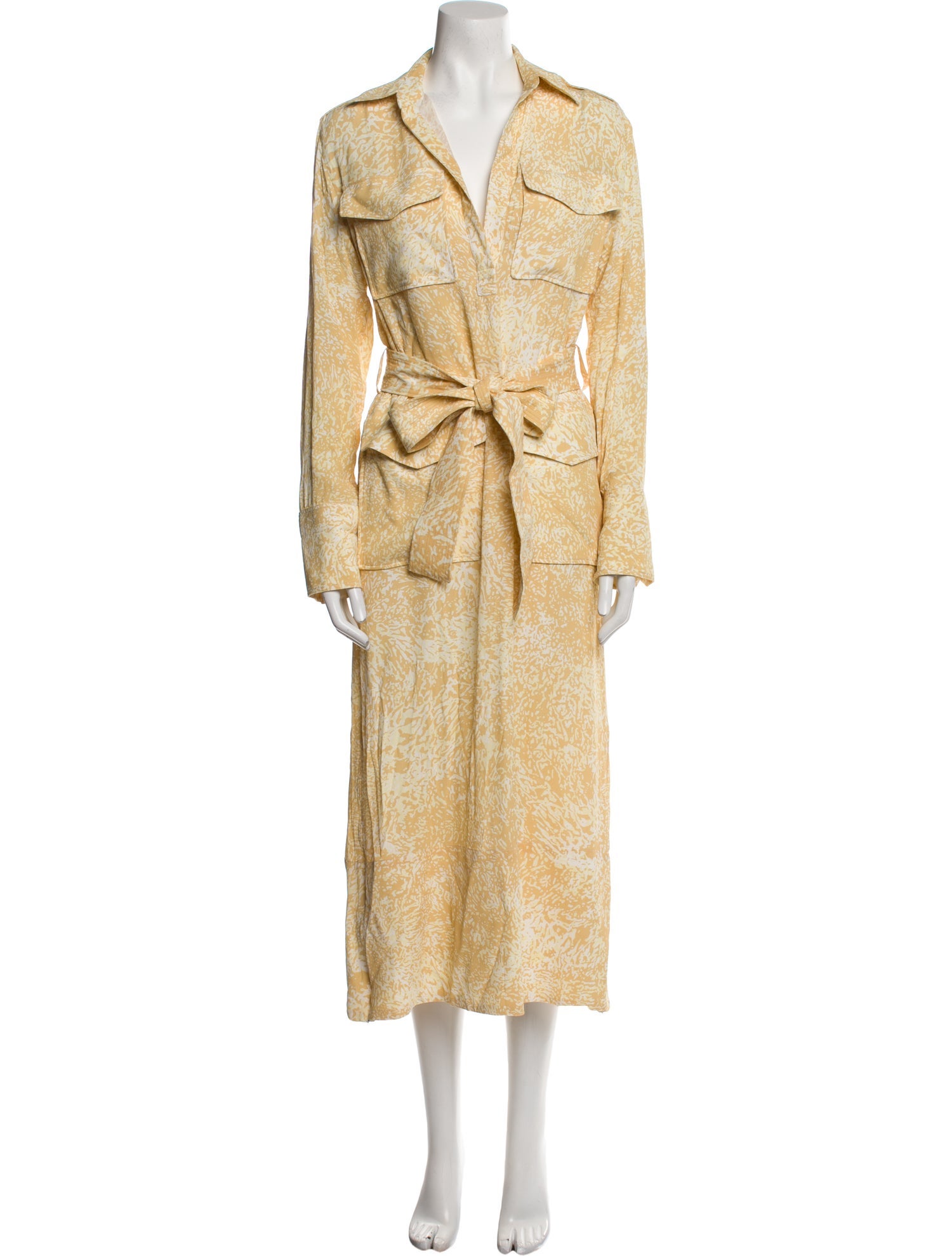 Proenza Schouler Printed Long Dress w/ Tags