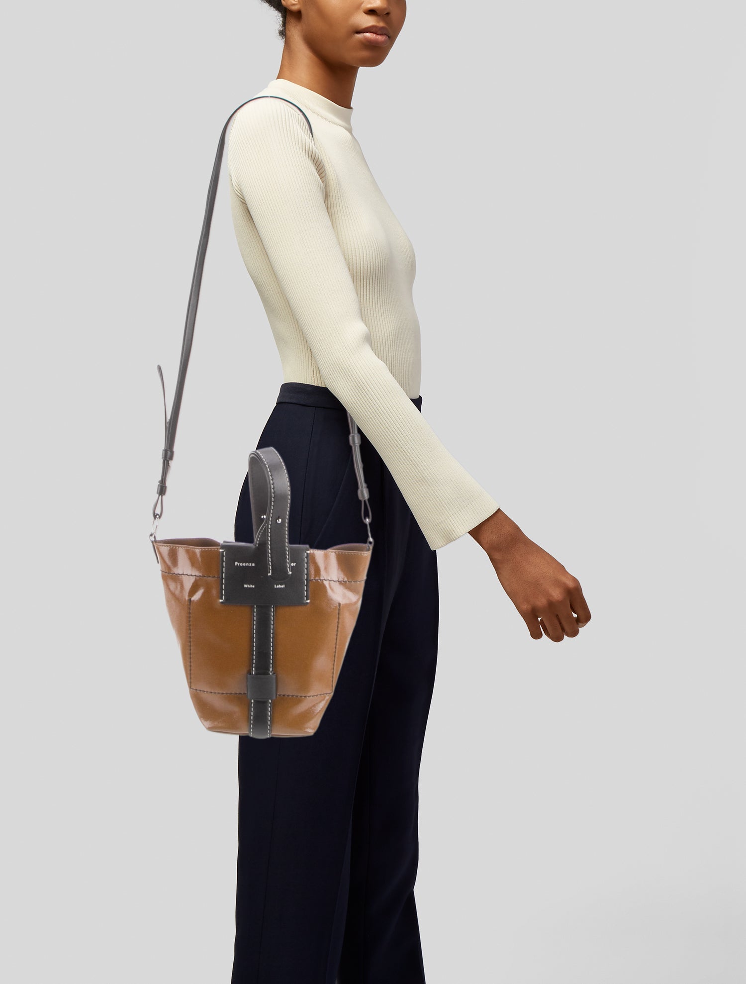 Proenza Schouler Patent Leather Bucket Bag