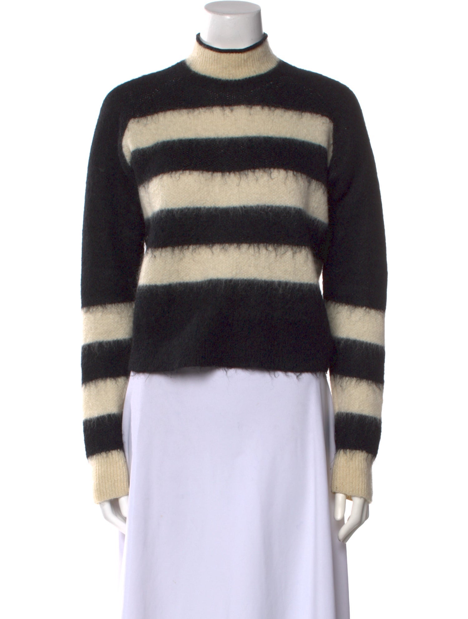 Proenza Schouler Nylon Striped Sweater