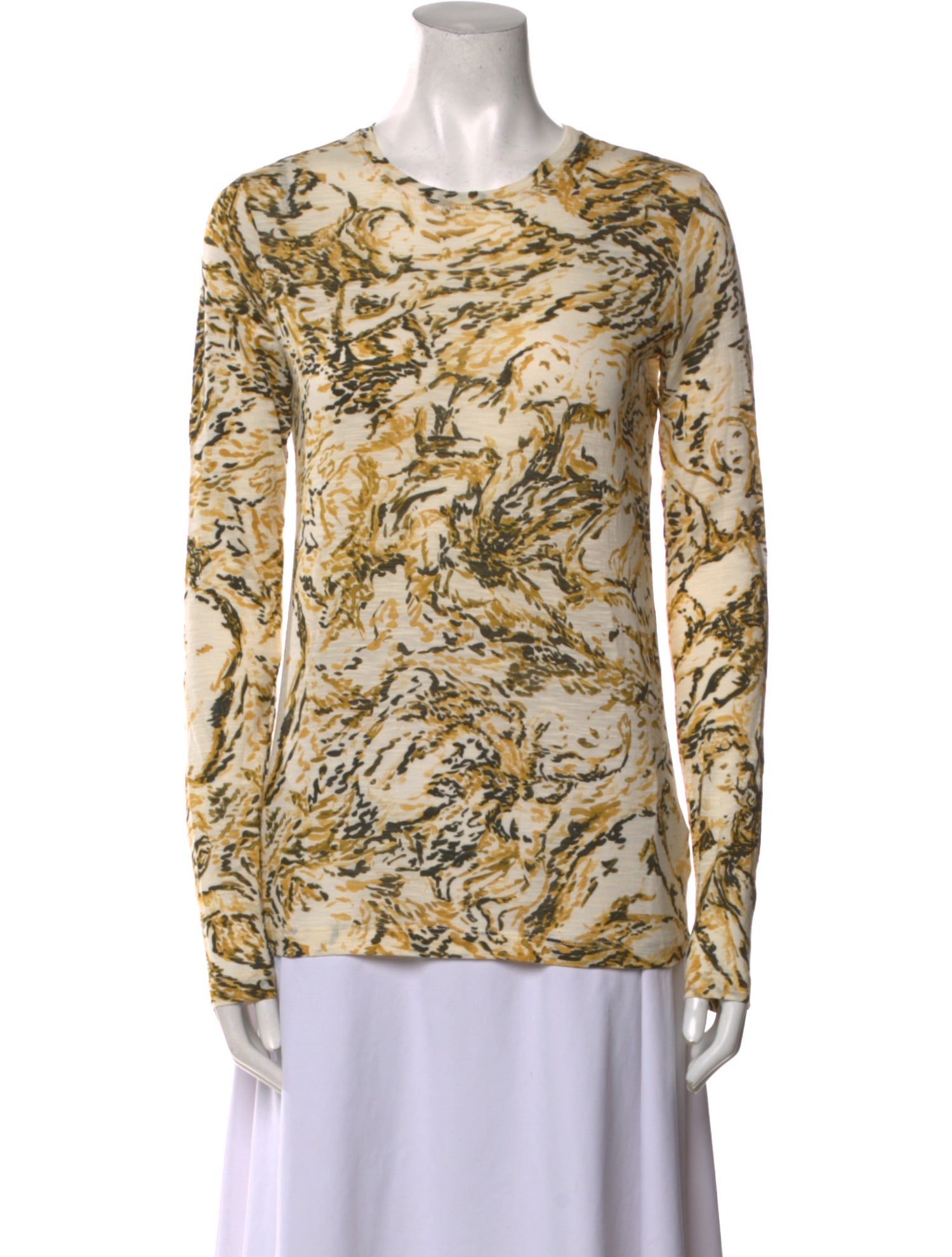 Proenza Schouler Printed Crew Neck Sweatshirt